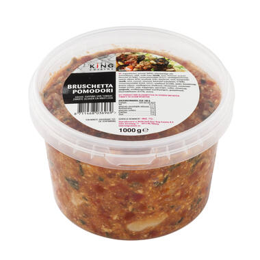 BRUSCHETTA TOMAAT/ZWARTE OLIJF 1kg KING